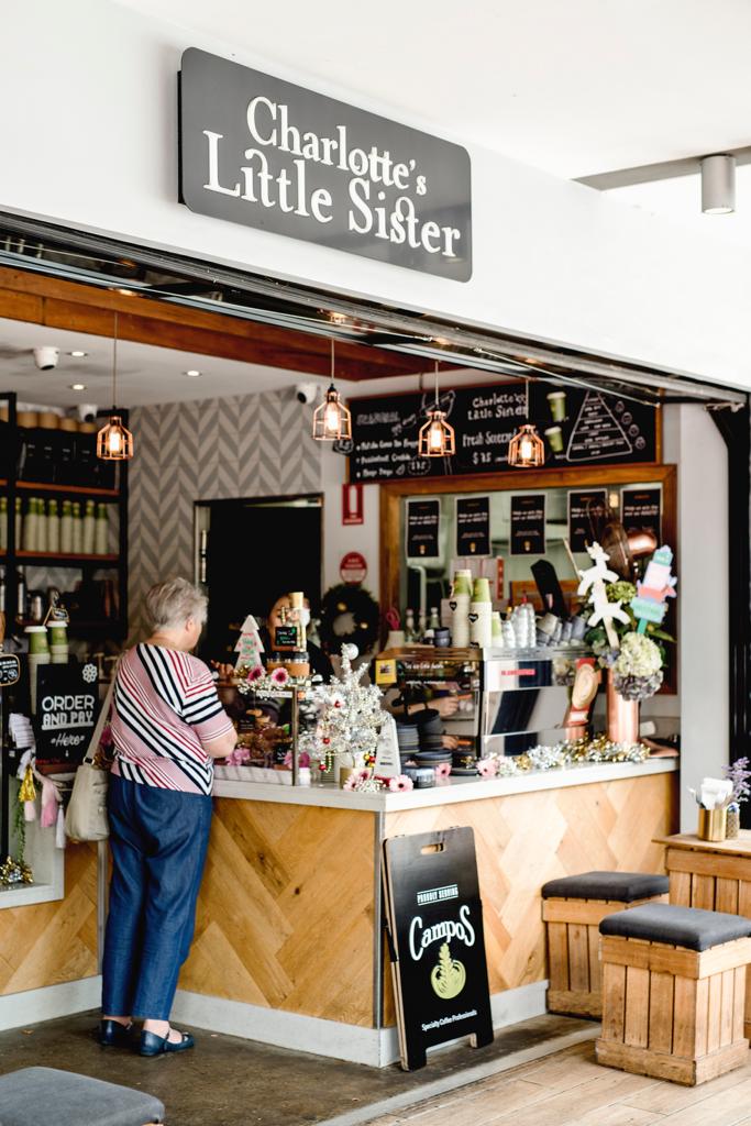Pennant Hills Charlotte's Little Sister café counter